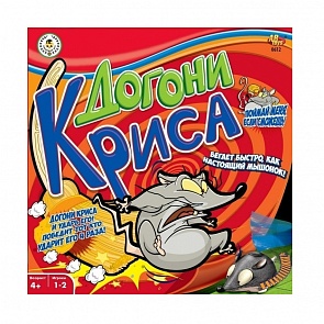 Игрушка интерактивная - Догони Криса, с мышонком и метелками (Abtoys, 0612)